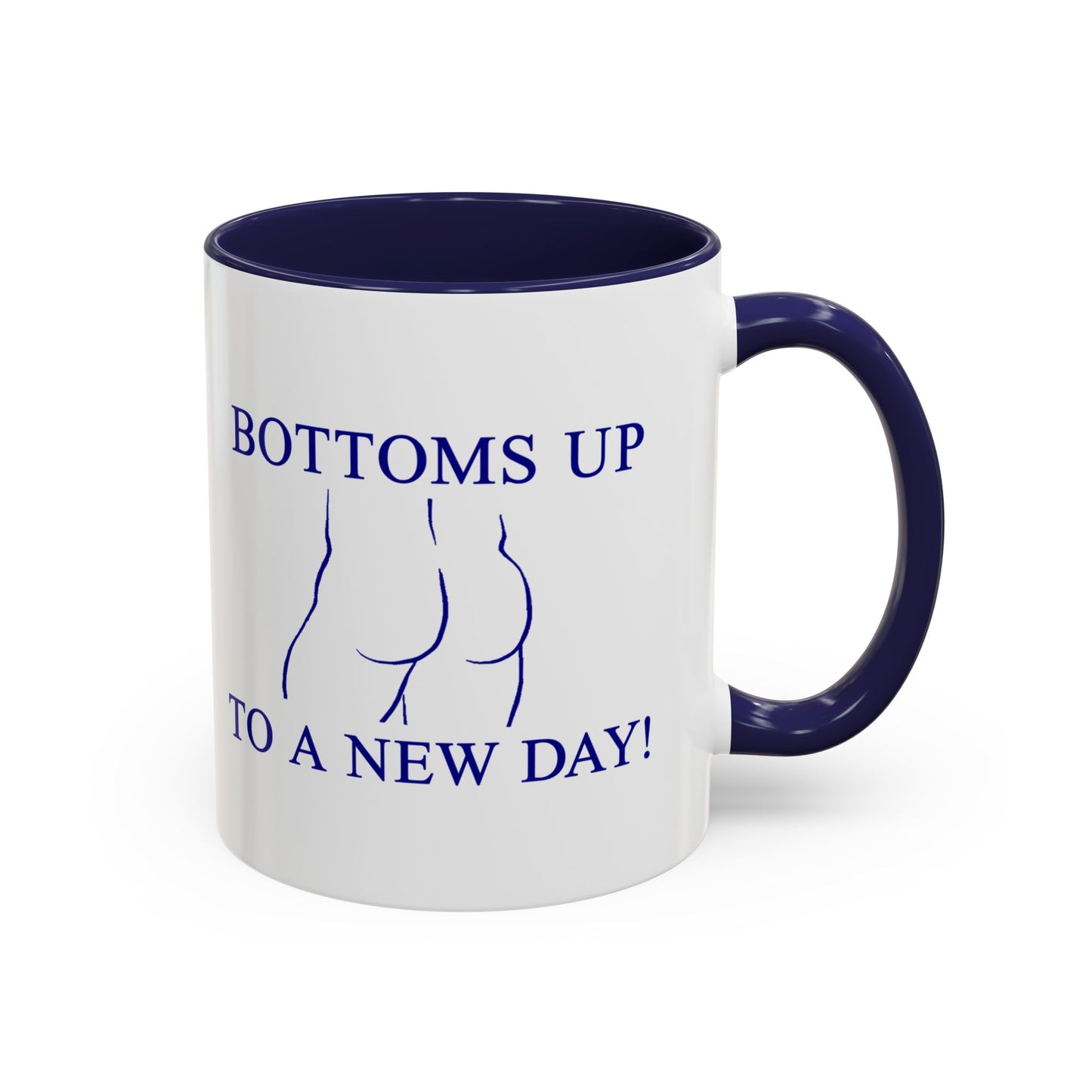 BOTTOMS UP MUG