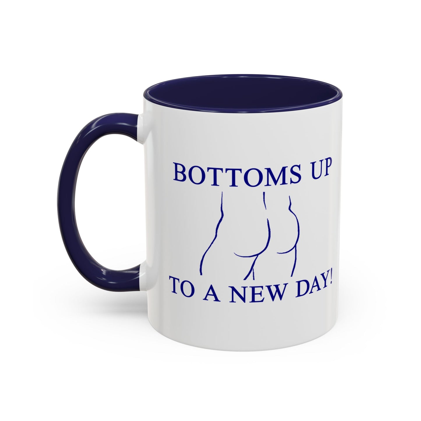 BOTTOMS UP MUG