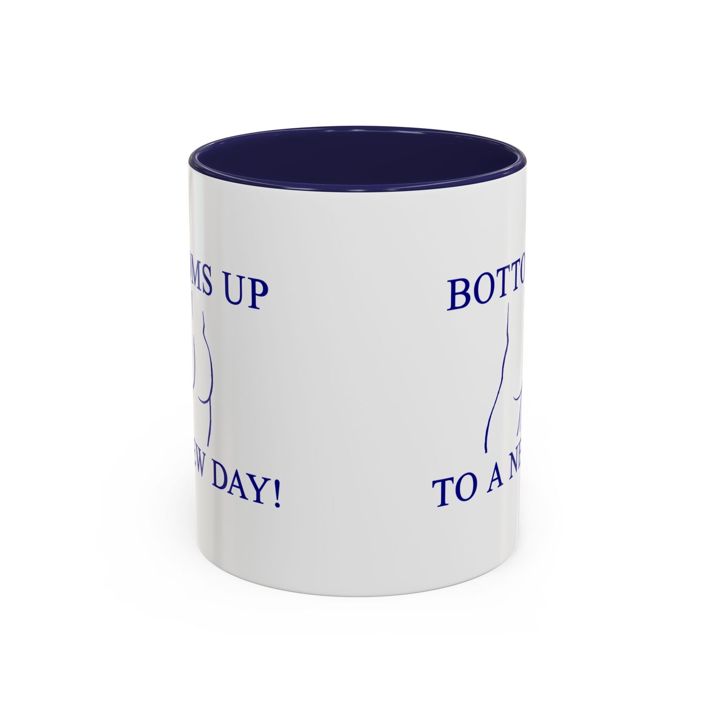 BOTTOMS UP MUG