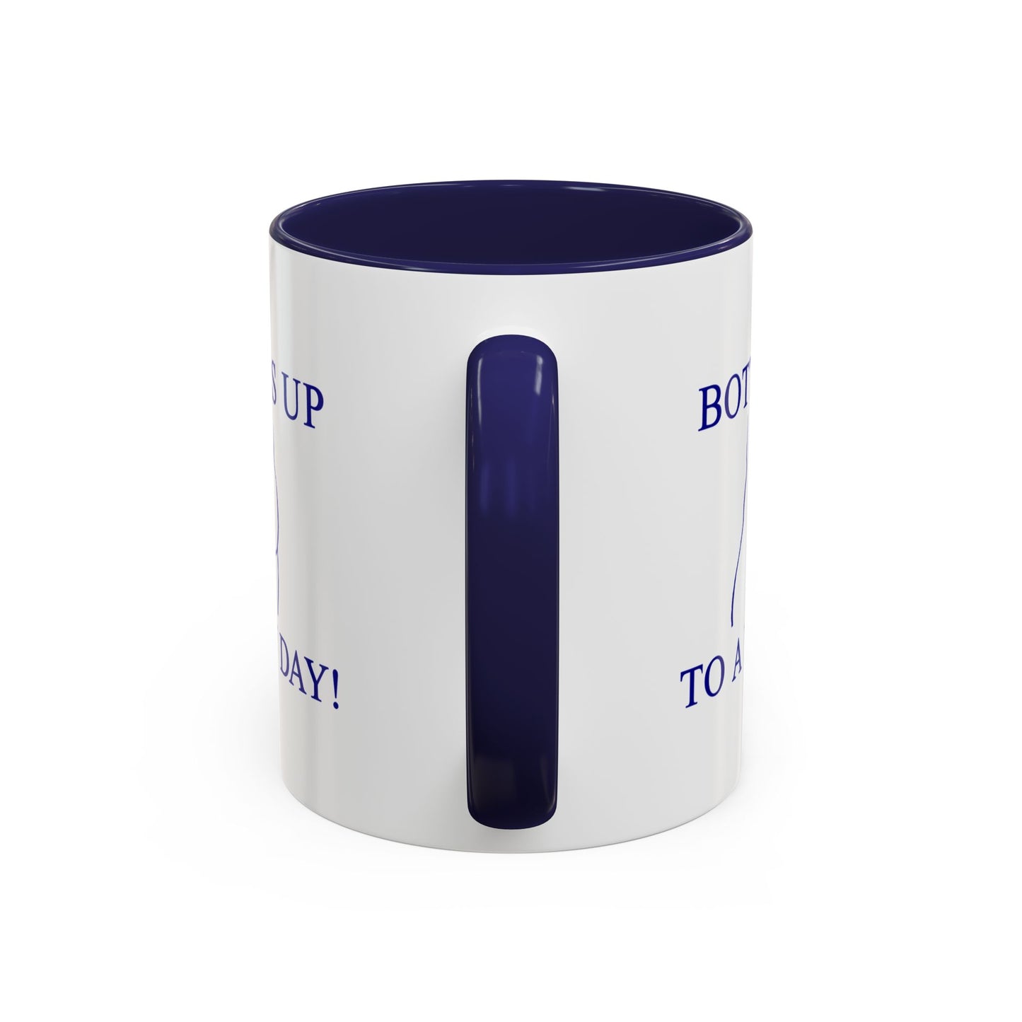 BOTTOMS UP MUG