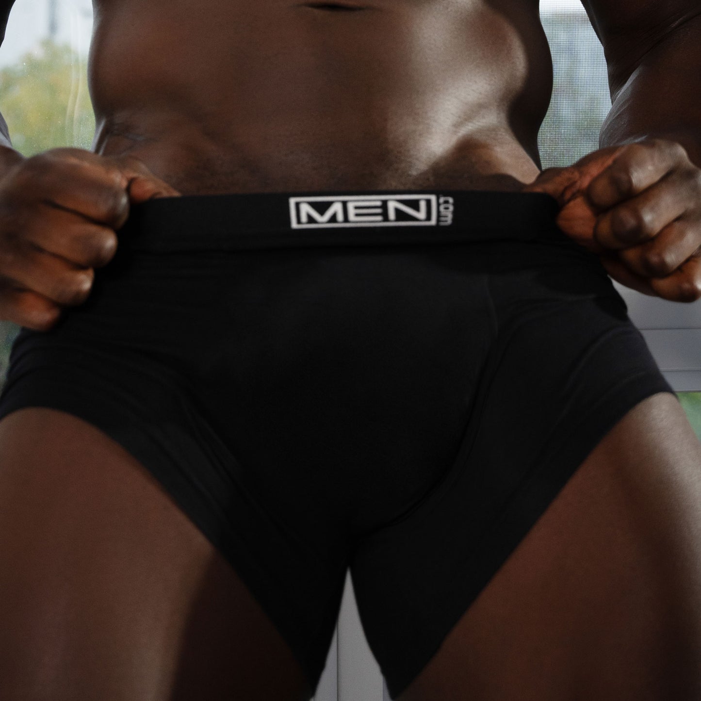 BOXERS BRIEFS- BLACK