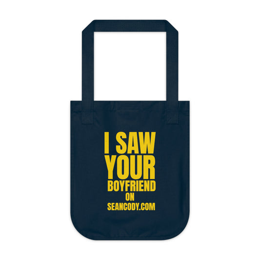 ORGANIC CANVAS BOYFRIEND TOTE
