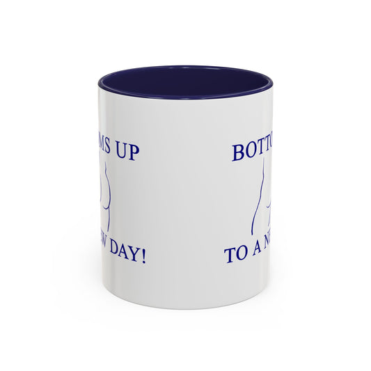 BOTTOMS UP MUG