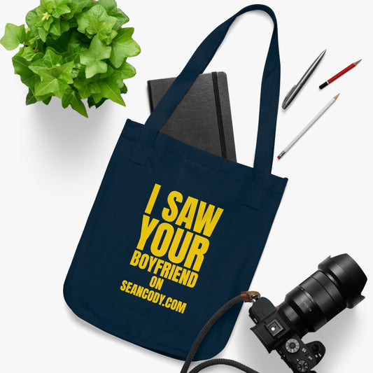 ORGANIC CANVAS BOYFRIEND TOTE